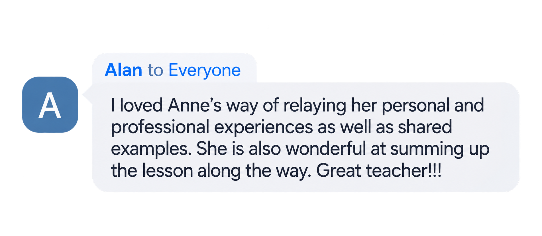 Anne Testimonial 5